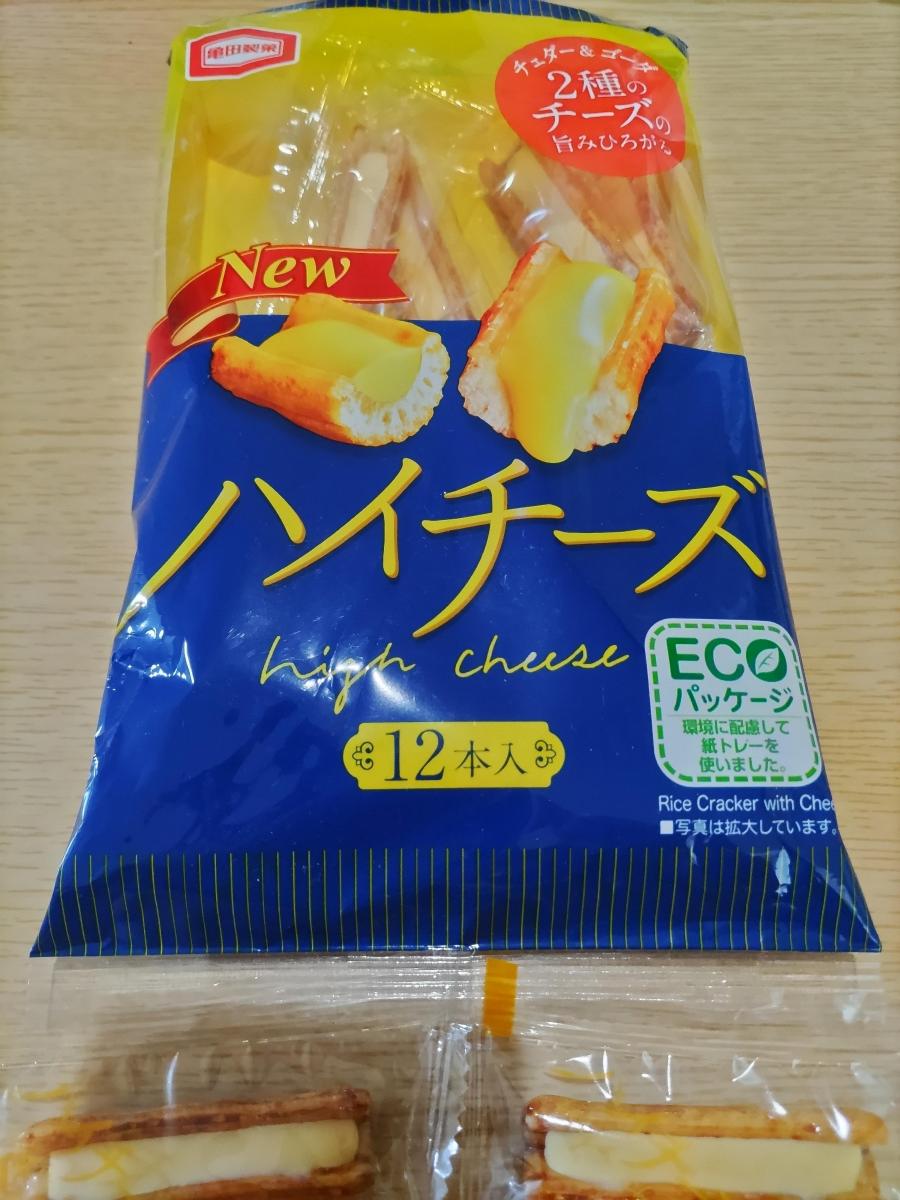 亀田製菓 ハイチーズの商品ページ