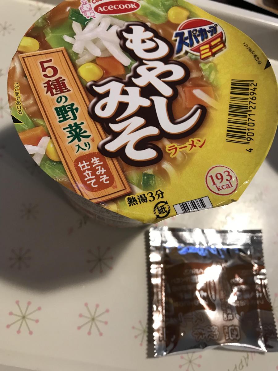 エースコック スーパーカップミニ もやしみそラーメンの商品ページ