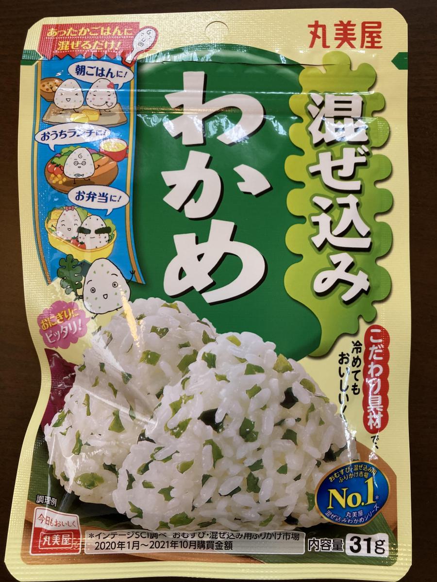 丸美屋 混ぜ込みわかめの商品ページ