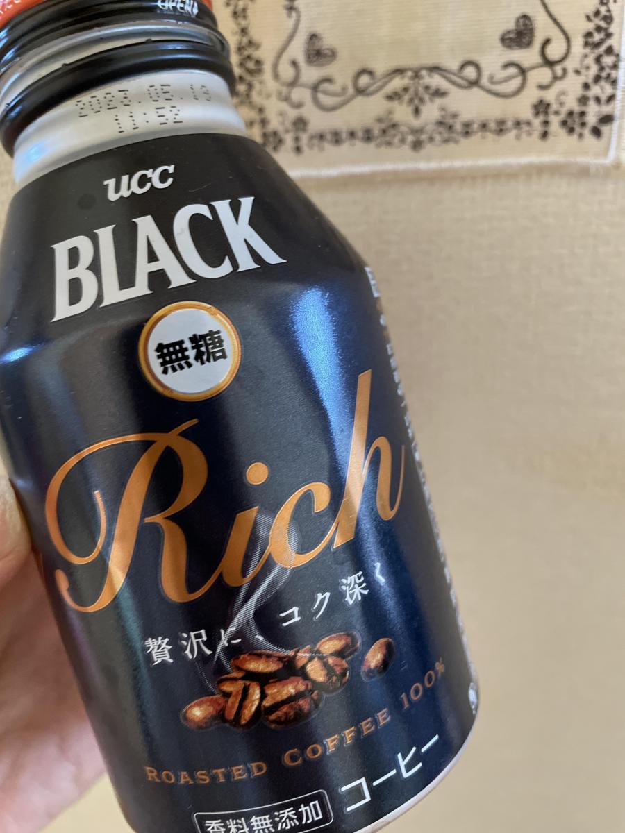 UCC BLACK 無糖 RICH リッチ リキャップ缶 275g 缶 24本 1ケース