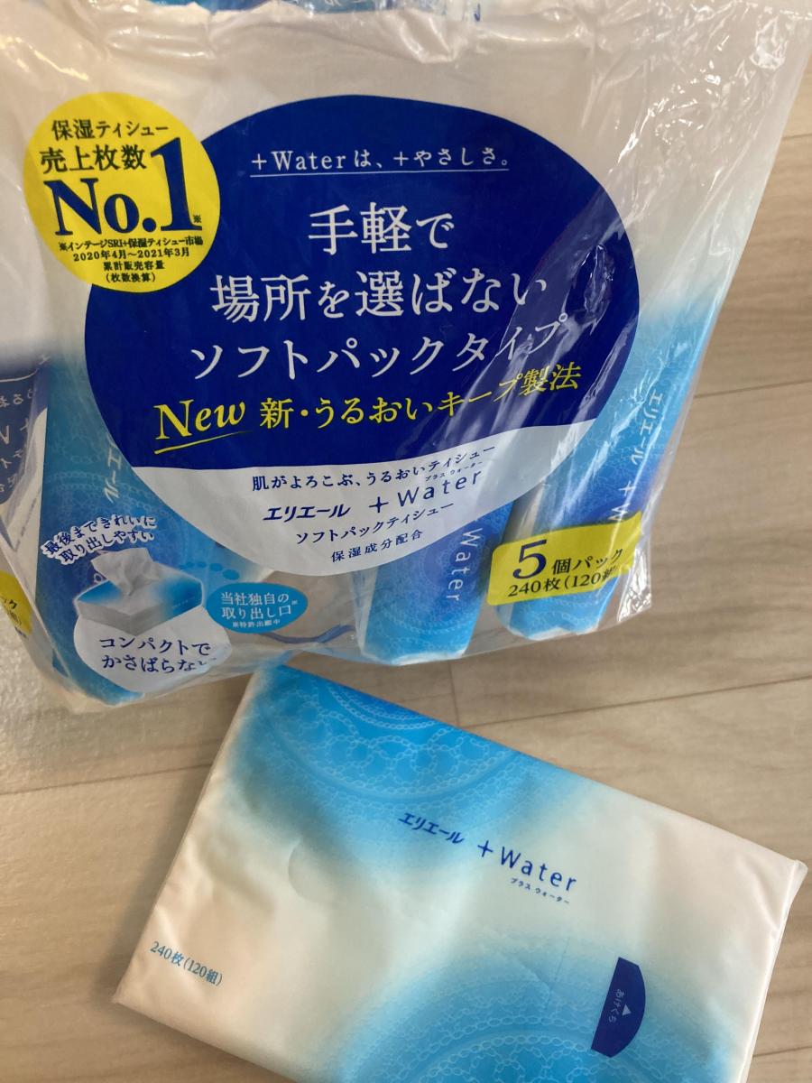 商舗 大王製紙 エリエール Waterティッシュー120組5個×18 fucoa.cl