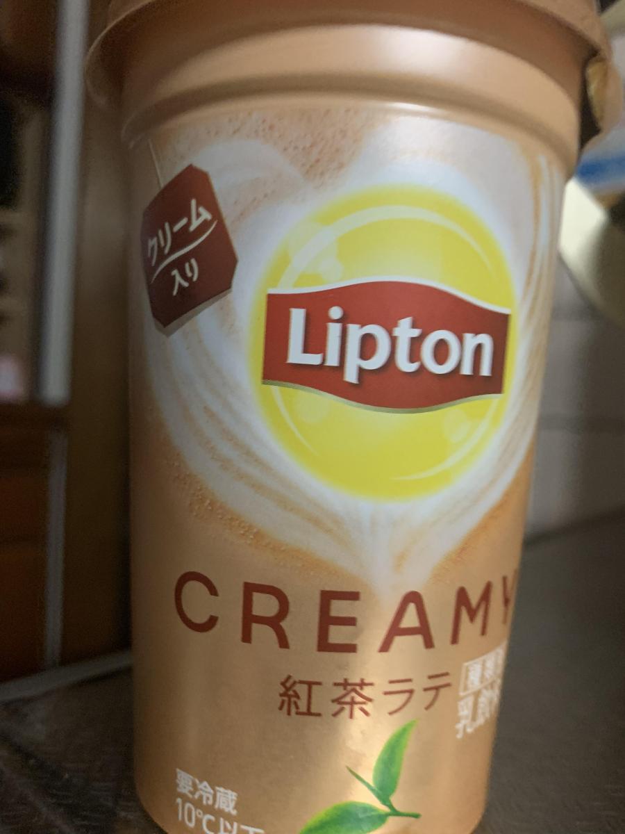 森永乳業 リプトン CREAMY 紅茶ラテの商品ページ