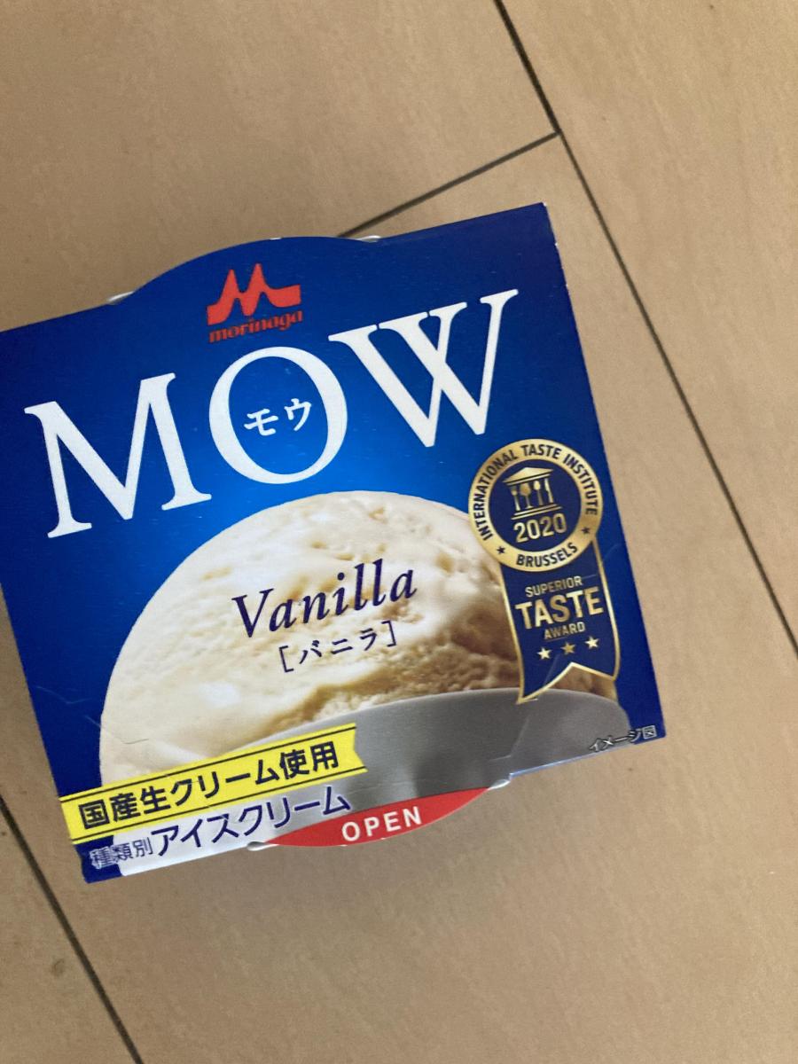森永乳業 MOW（モウ）バニラ の商品ページ