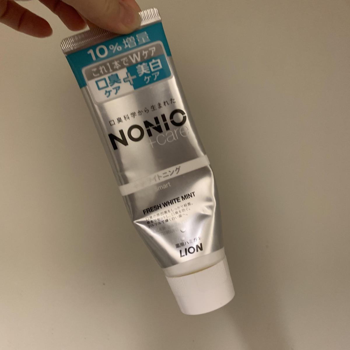 ライオン NONIO プラスホワイトニングハミガキの商品ページ