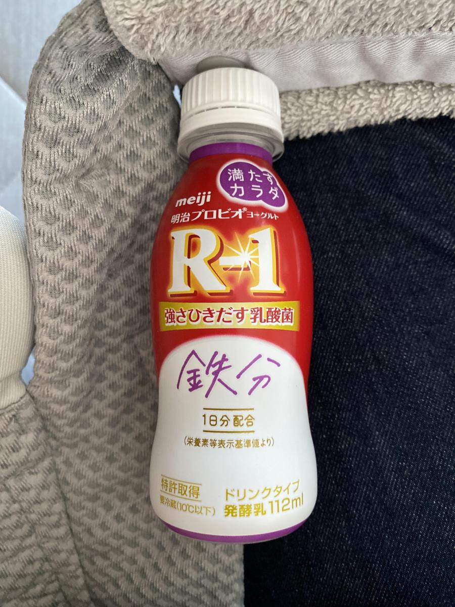 市場 明治 満たすカラダ鉄分 112ml×24本 R-1ドリンクタイプ チルド プロビオヨーグルト 食品