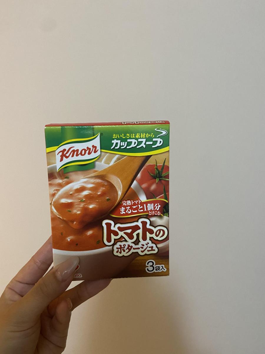 クノール® カップスープ 完熟トマトまるごと1個分使ったポタージュの商品ページ