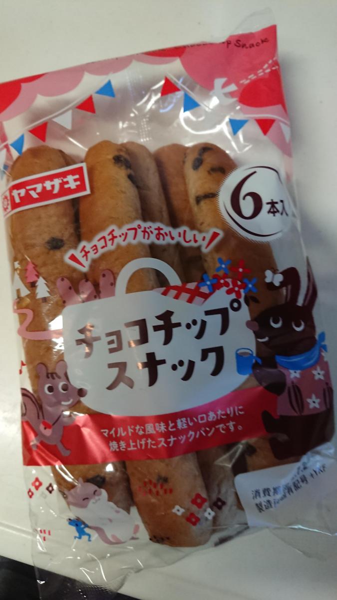 ヤマザキ チョコチップスナックの商品ページ