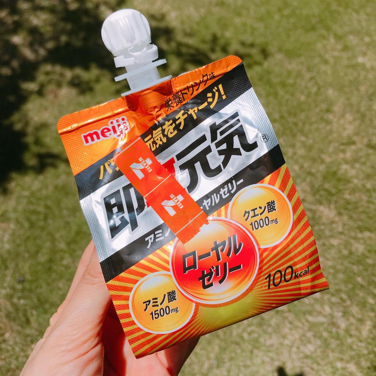 明治 即攻元気ゼリー アミノ酸 ローヤルゼリー 栄養ドリンク味の商品ページ