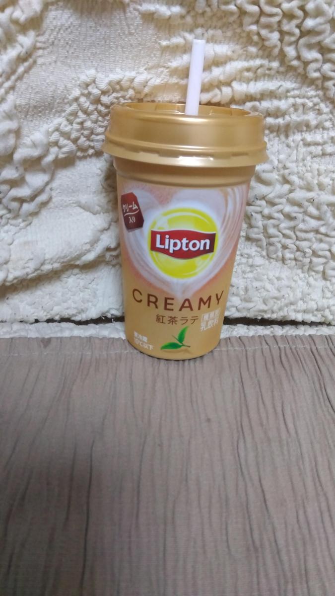 森永乳業 リプトン CREAMY 紅茶ラテの商品ページ