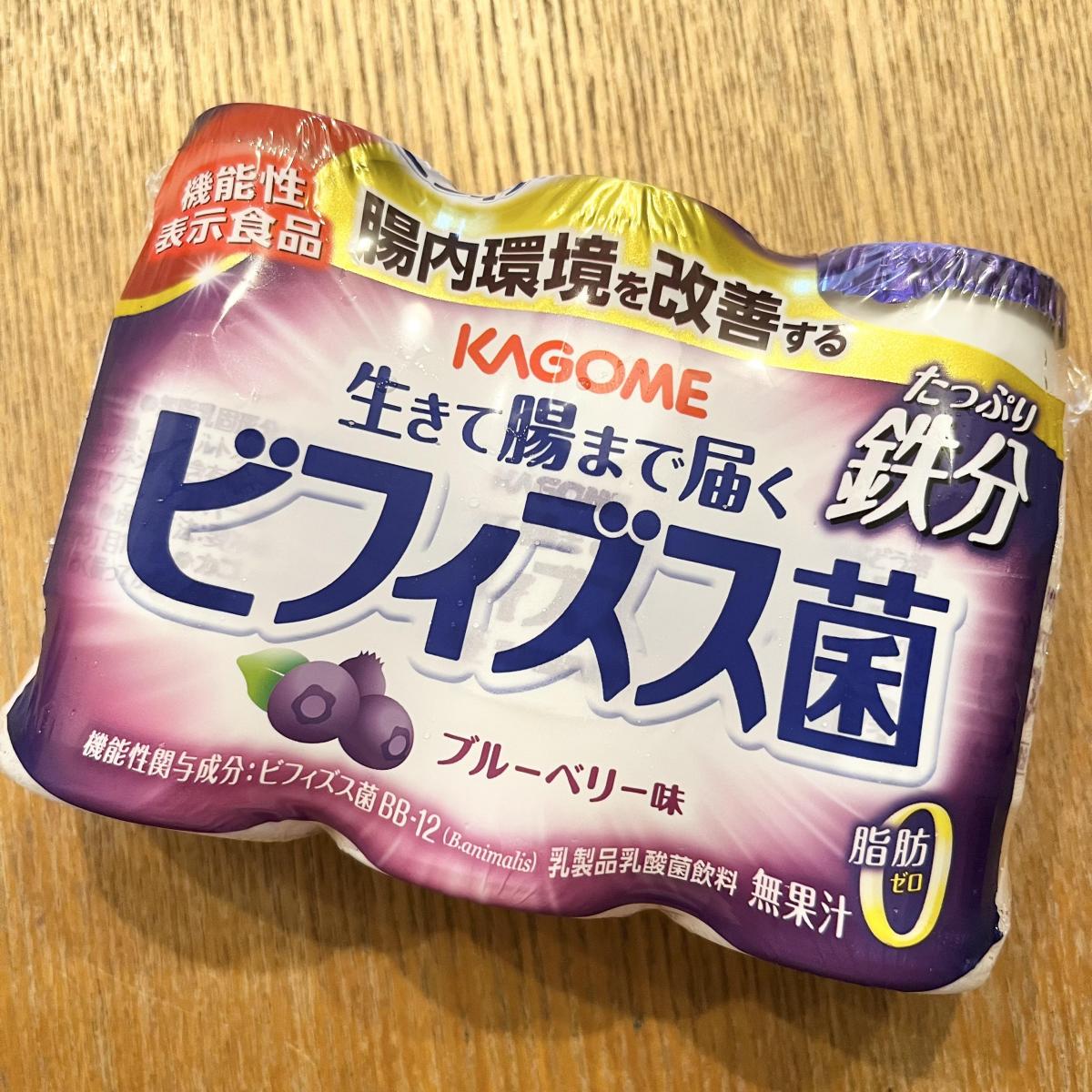 カゴメ 生きて腸まで届くビフィズス菌 たっぷり鉄分の商品ページ