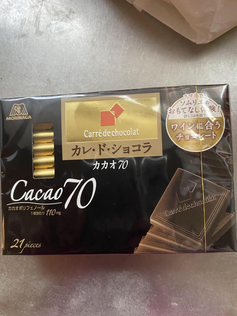 森永製菓 カレ・ド・ショコラ＜カカオ70＞の商品ページ