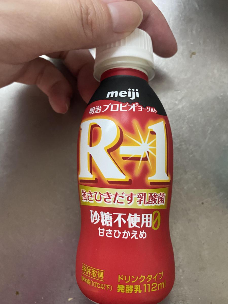 明治 プロビオヨーグルトR-1ドリンクタイプ 砂糖不使用甘さひかえめの商品ページ