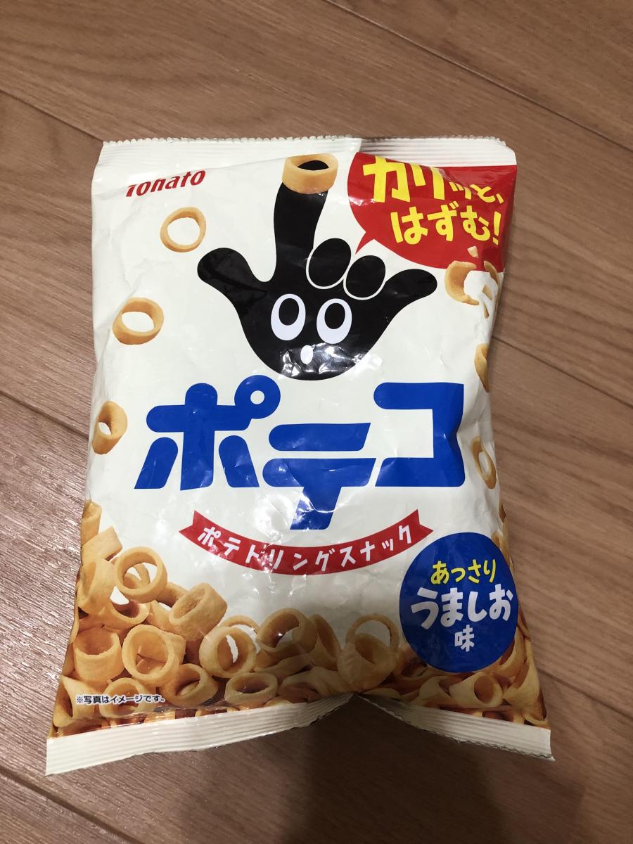 東ハト ポテコ・うましお味の商品ページ