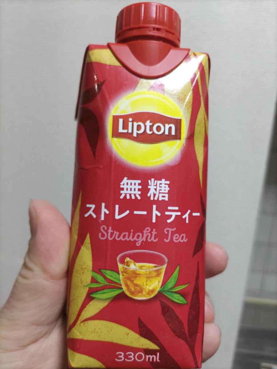 森永乳業 リプトン 無糖ストレートティーの商品ページ