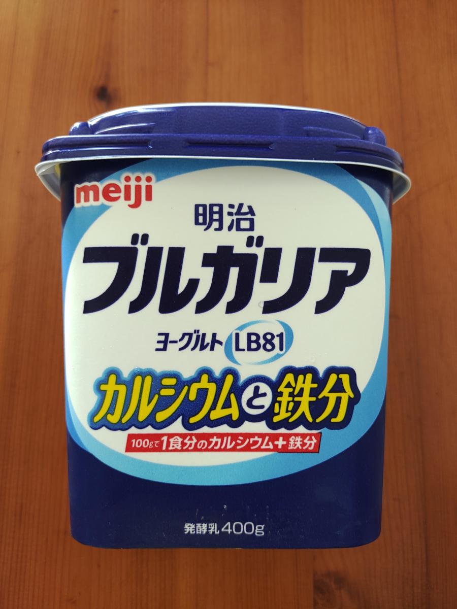 明治 ブルガリアヨーグルトLB81 カルシウムと鉄分の商品ページ