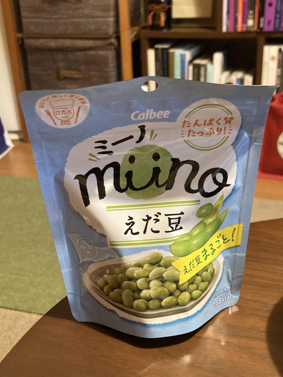 カルビー miino（ミーノ） えだ豆しお味（限定販売）の商品ページ