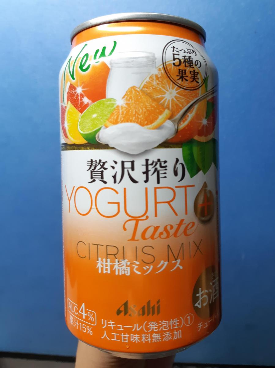 アサヒ 贅沢搾り プラス柑橘ミックスヨーグルトテイスト 缶 350ml x 72本 3ケース販売 送料無料 本州のみ アサヒビール 日本 缶チューハイ  1R4T3 女性が喜ぶ♪