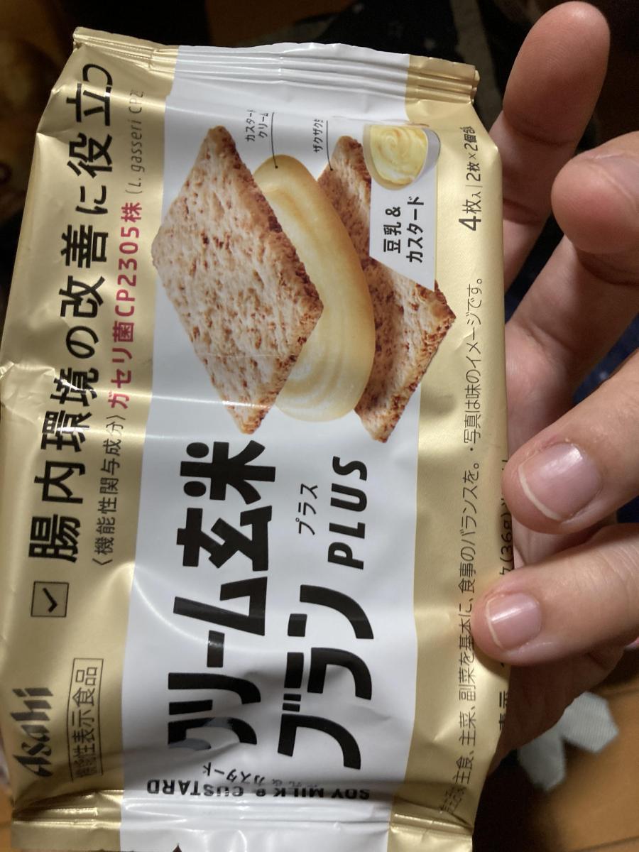 アサヒグループ食品 クリーム玄米ブランプラス 豆乳カスタードの商品ページ