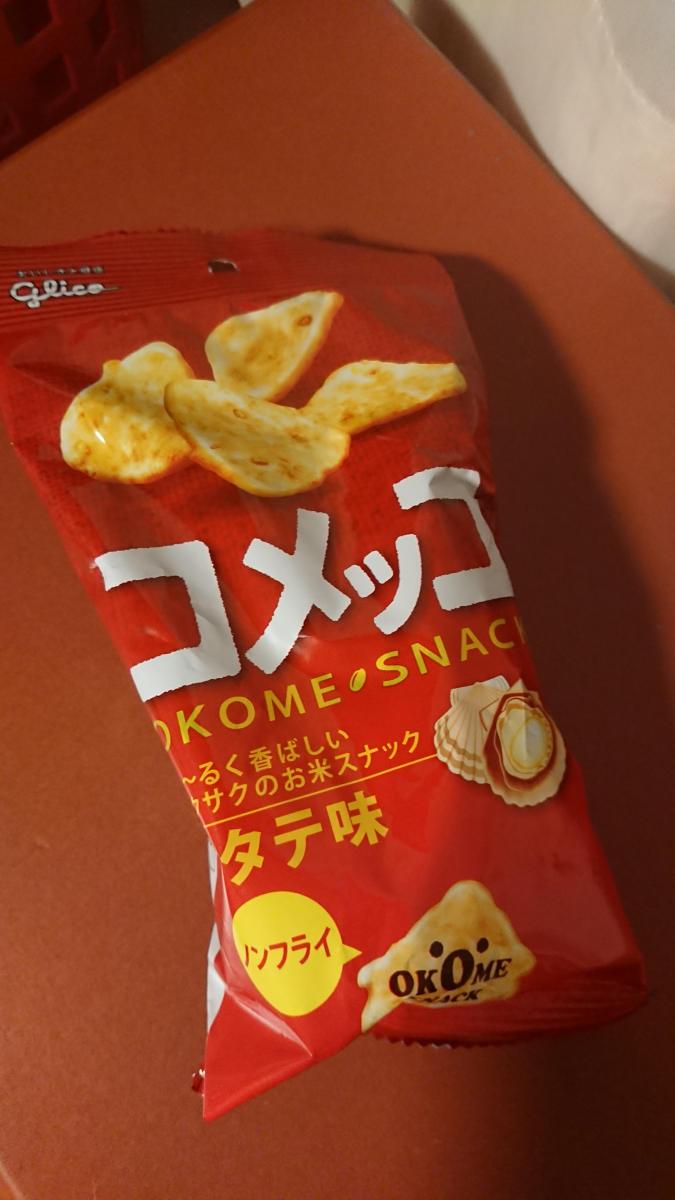 グリコ コメッコ ホタテ味の商品ページ