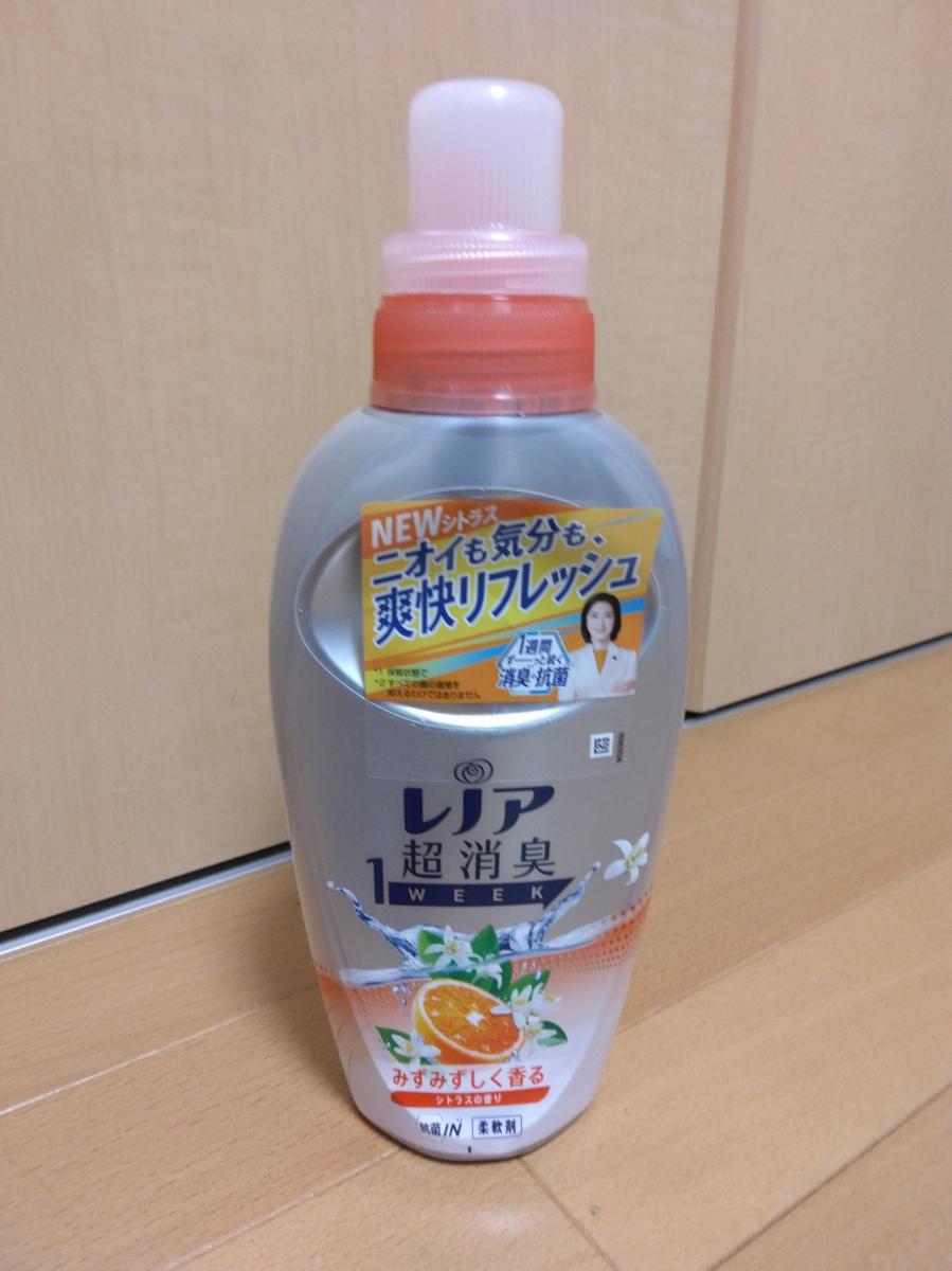 PG レノア超消臭1WEEK シトラスの香りの商品ページ