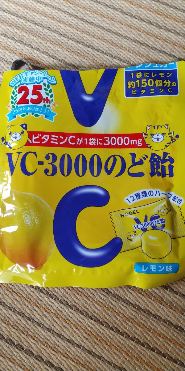 ノーベル Vc 3000のど飴 レモンの商品ページ