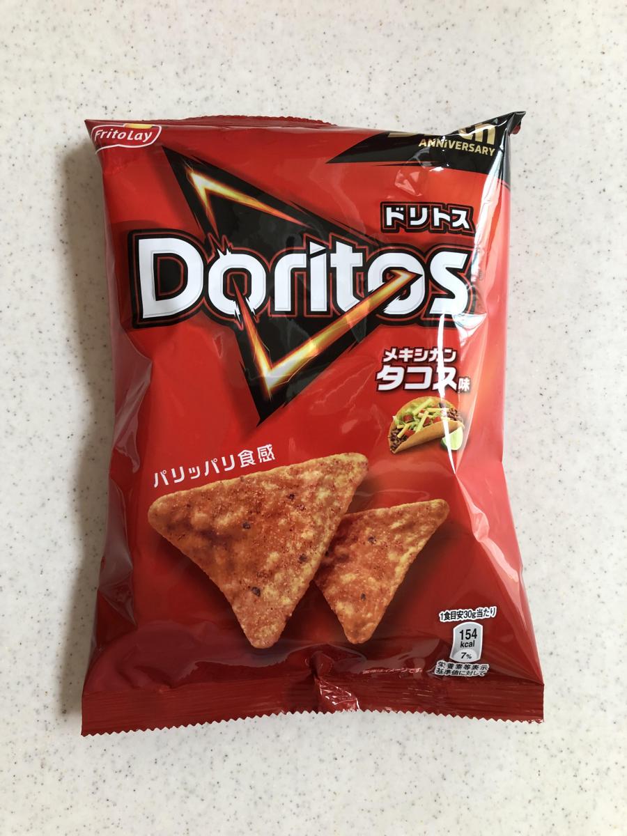 ジャパンフリトレー ドリトス メキシカン タコス味の商品ページ