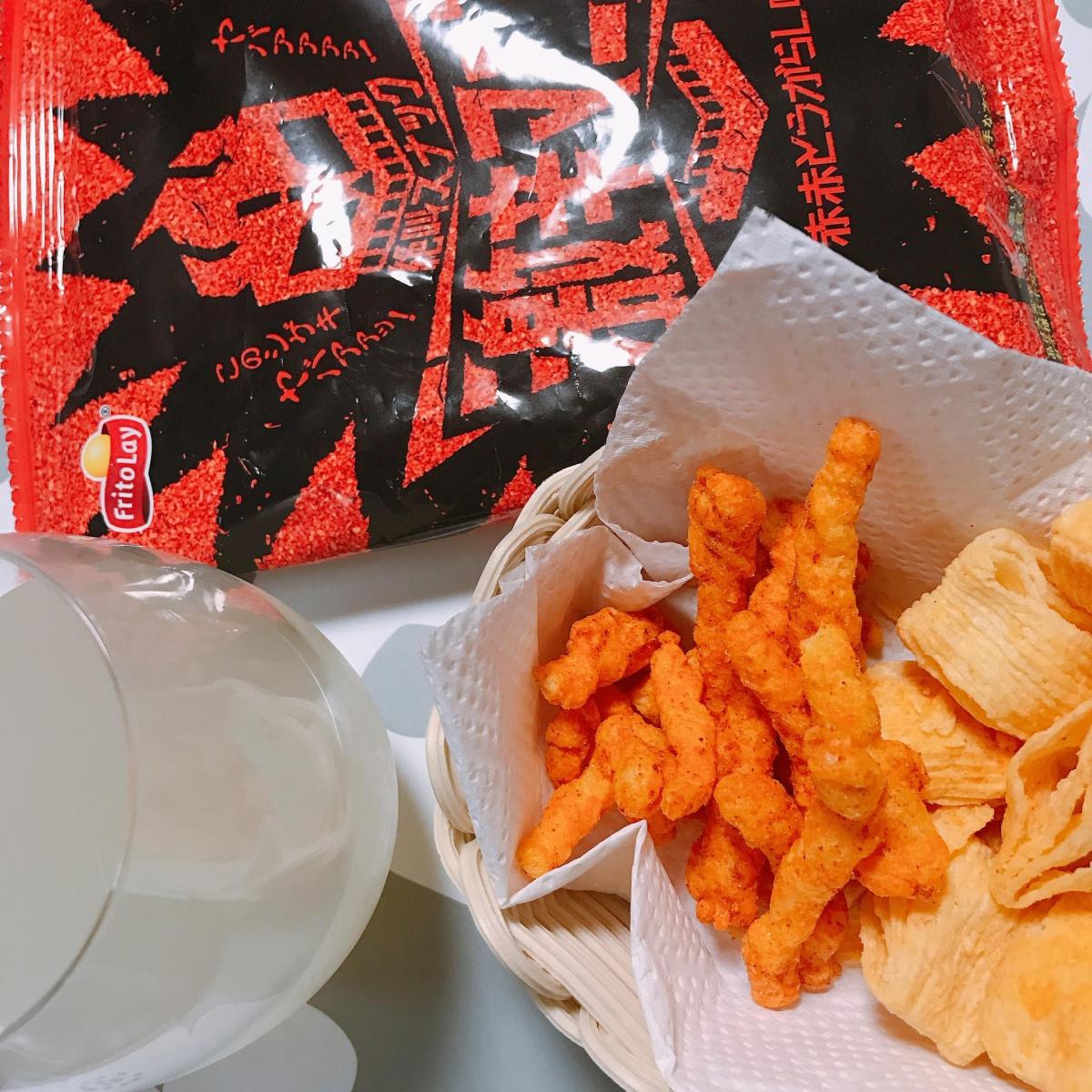 ジャパンフリトレー 激辛マニア 赤赤とうがらし味の商品ページ