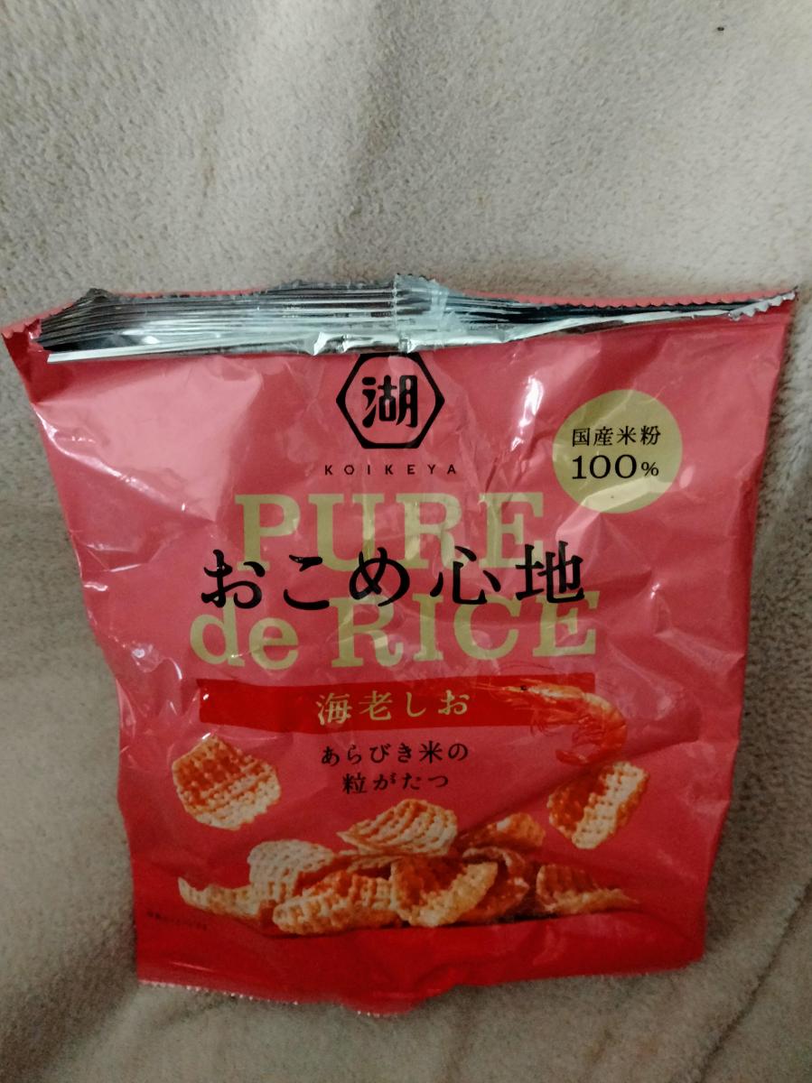 湖池屋 おこめ心地 海老しおの商品ページ