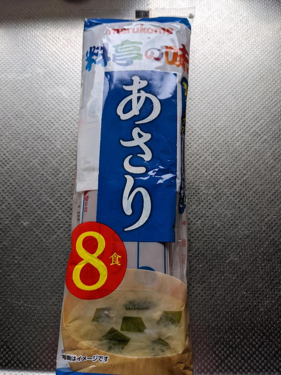 マルコメ 生みそ汁 料亭の味 あさりの商品ページ