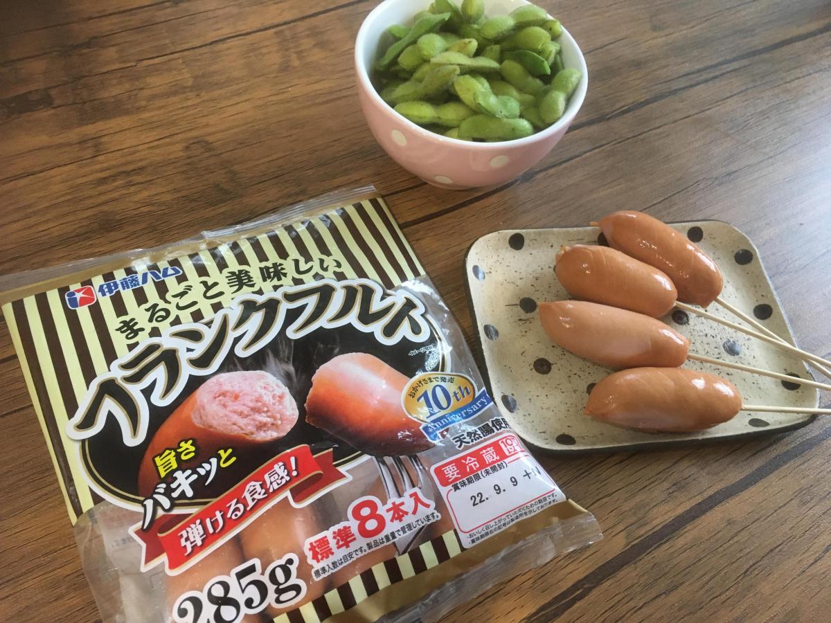 伊藤ハム まるごと美味しいフランクフルト の商品ページ