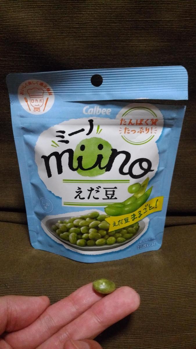 カルビー miino（ミーノ） えだ豆しお味（限定販売）の商品ページ