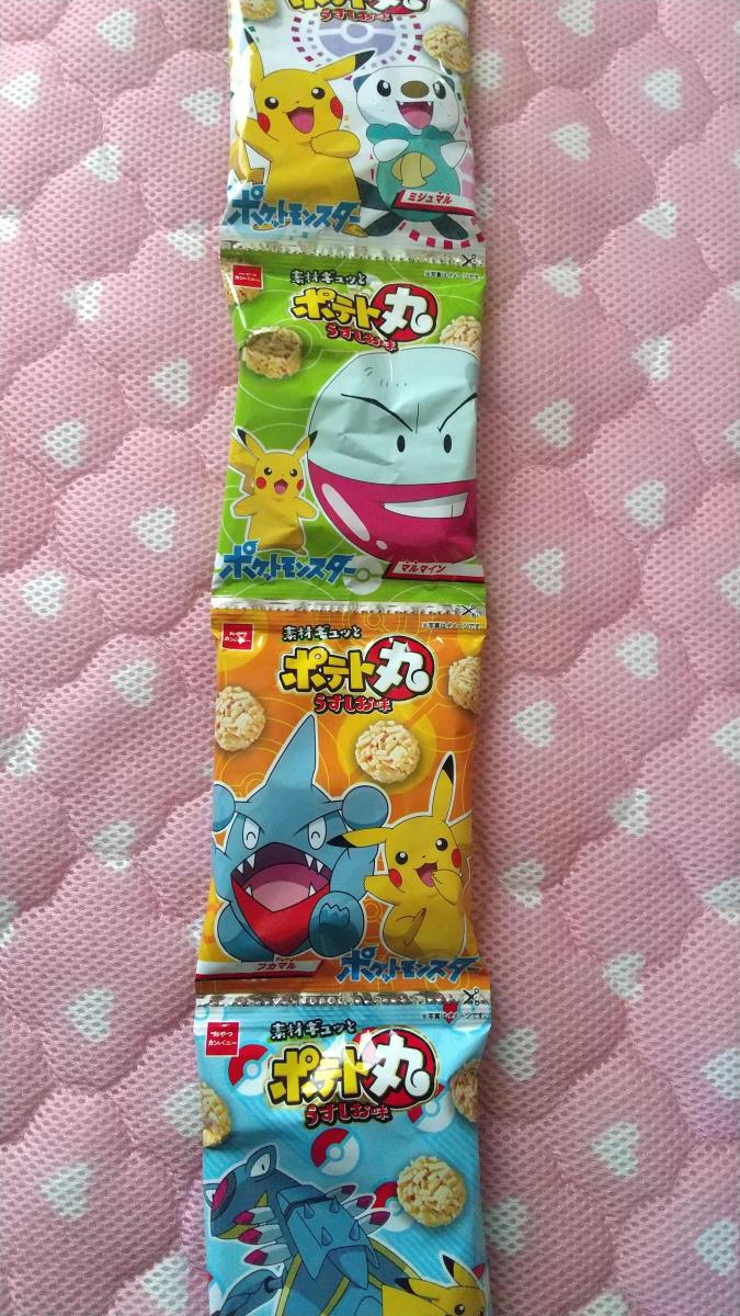 海外 21j02 ポテト丸 大人気のポケモンがポテト丸とコラボ うすしお味 ポケモン