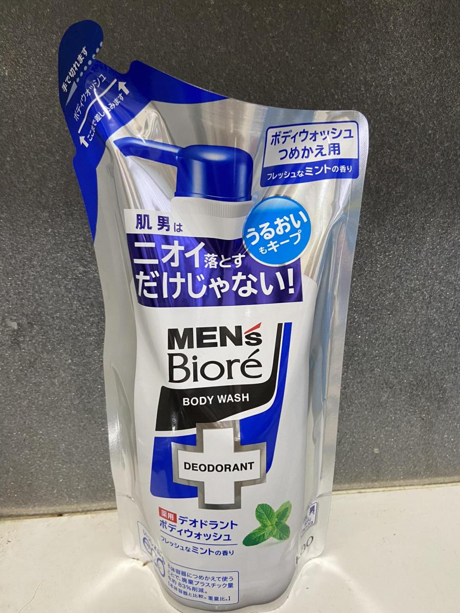 花王 メンズビオレ 薬用デオドラントボディウォッシュ フレッシュなミントの香り の商品ページ