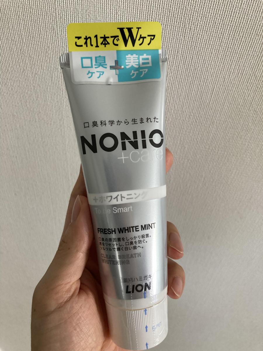 ライオン NONIO プラスホワイトニングハミガキの商品ページ