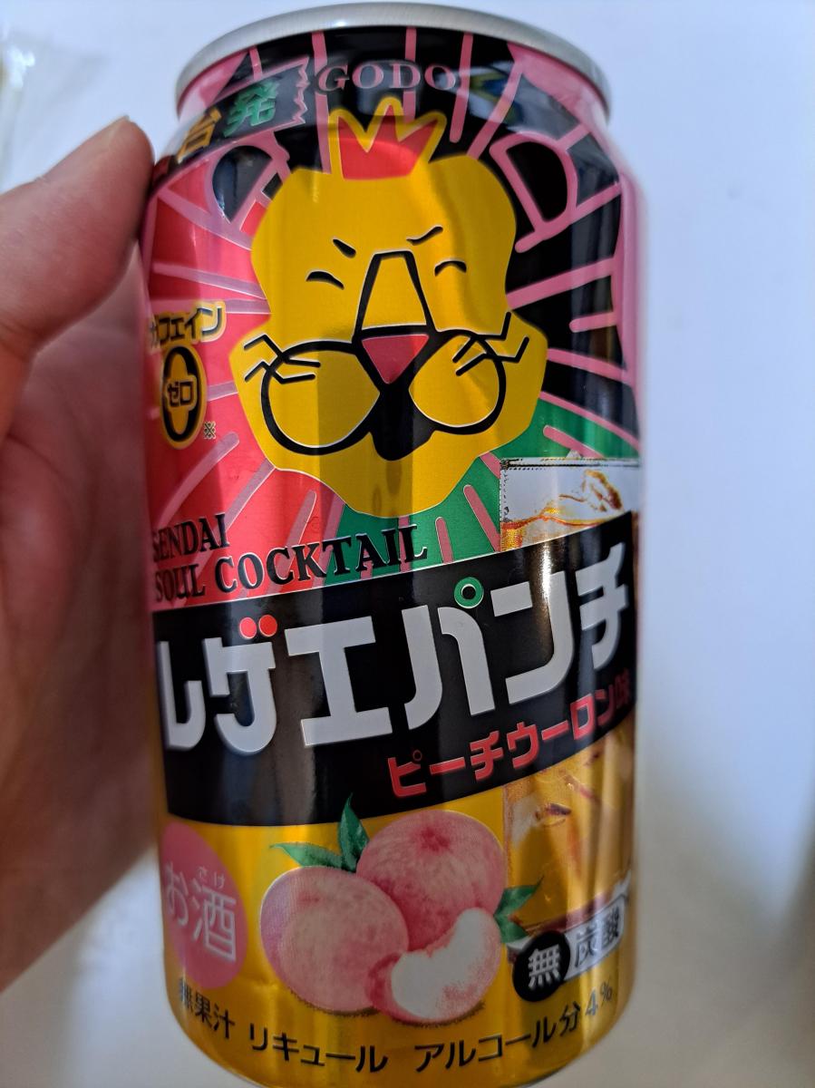 合同酒精 レゲエパンチ ピーチウーロン味の商品ページ