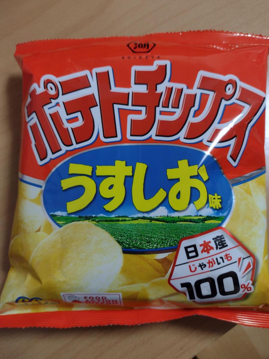 湖池屋 ポテトチップス うすしお味の商品ページ