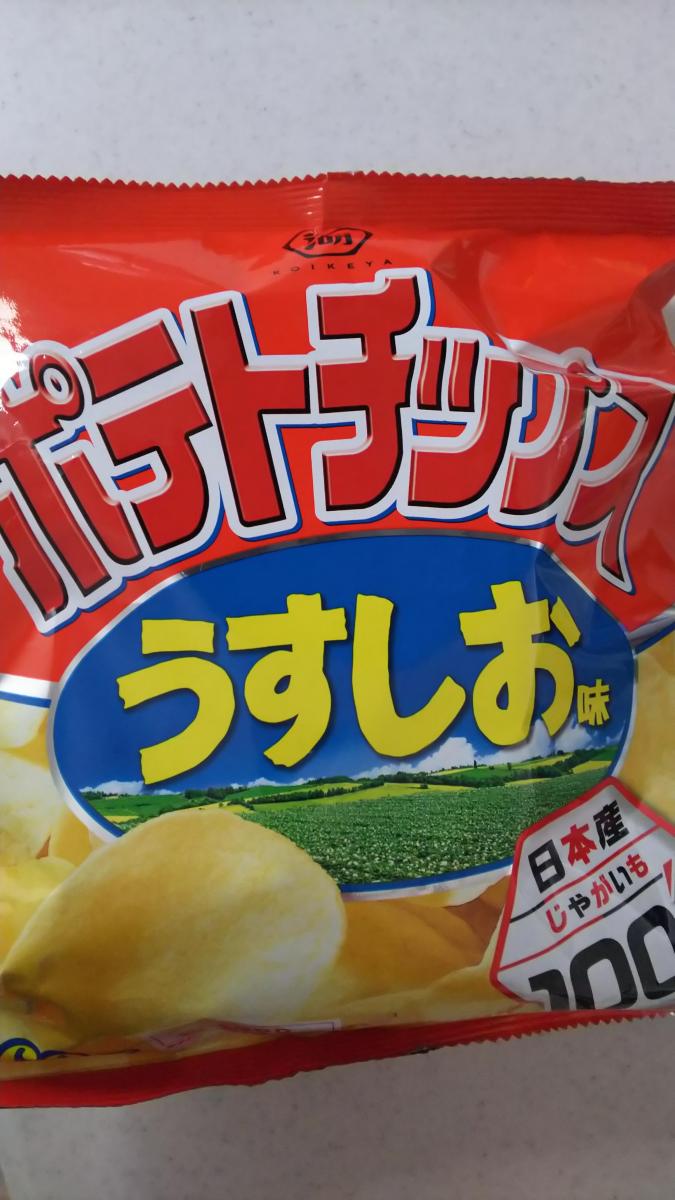 湖池屋 ポテトチップス うすしお味の商品ページ