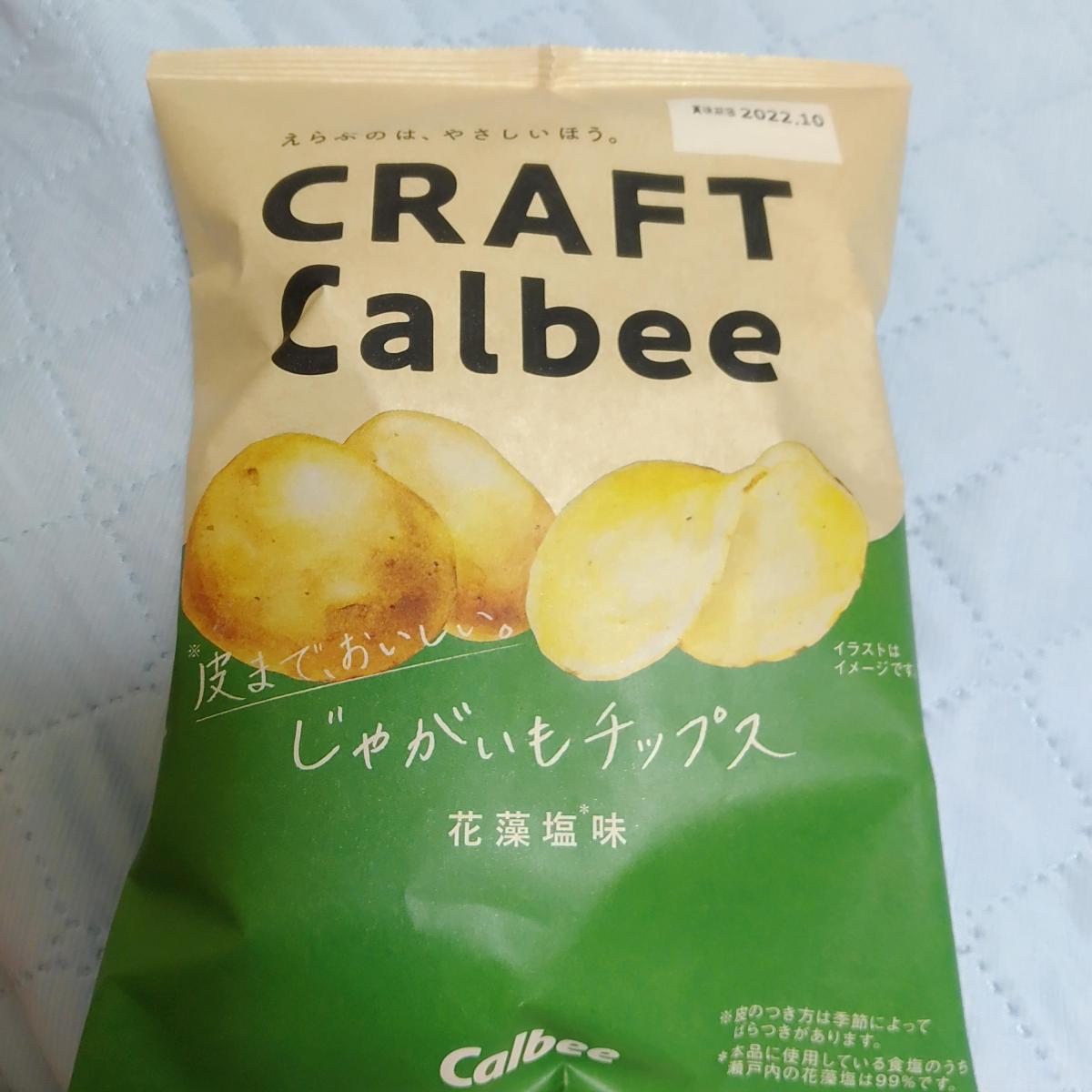 カルビー じゃがいもチップス 花藻塩味の商品ページ