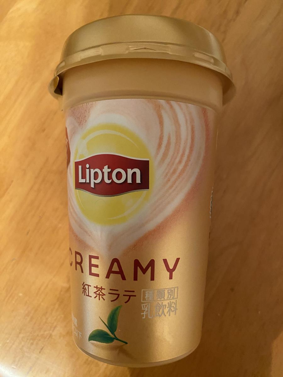 森永乳業 リプトン CREAMY 紅茶ラテの商品ページ