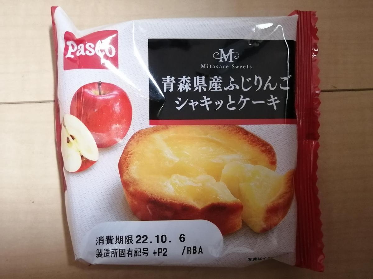 敷島製パン Pasco 青森県産ふじりんご シャキッとケーキの商品ページ