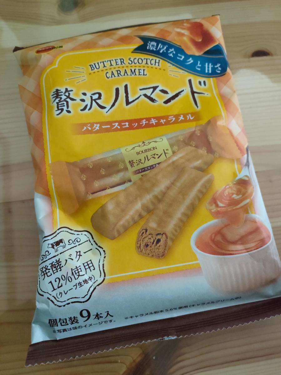 ブルボン 贅沢ルマンドバタースコッチキャラメルの商品ページ