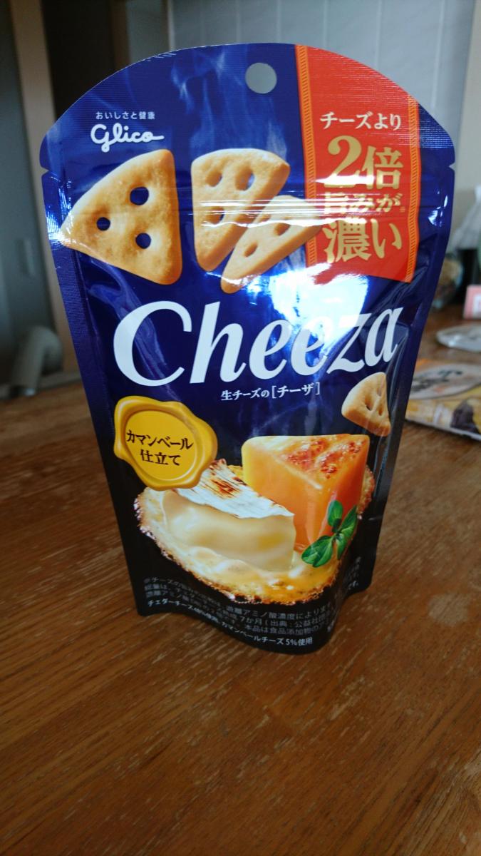 おかしのマーチグリコ 生チーズのチーザ カマンベールチーズ仕立て 40g 80コ入り (4901005184961c) スナック菓子