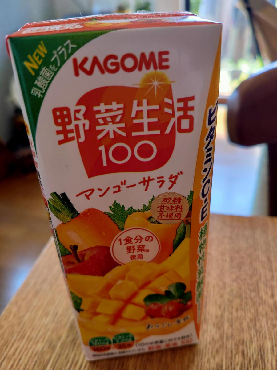 カゴメ 野菜生活100 マンゴーサラダの商品ページ