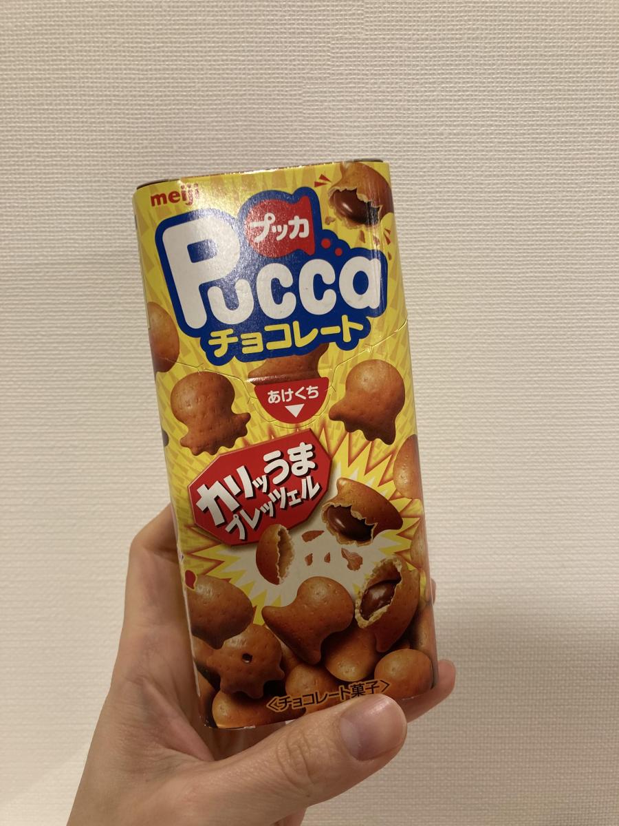 明治 プッカチョコレートの商品ページ