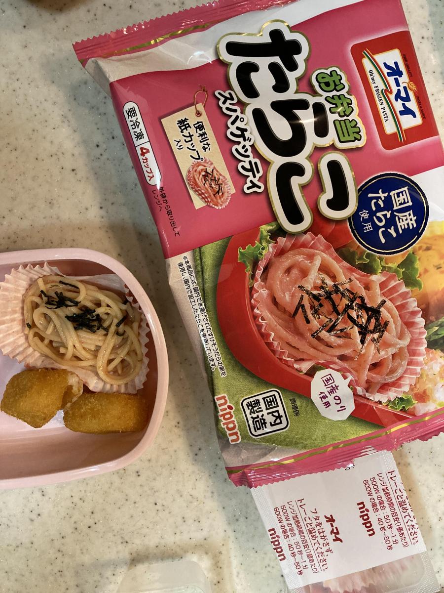 ニップン オーマイ お弁当たらこスパゲッティの商品ページ