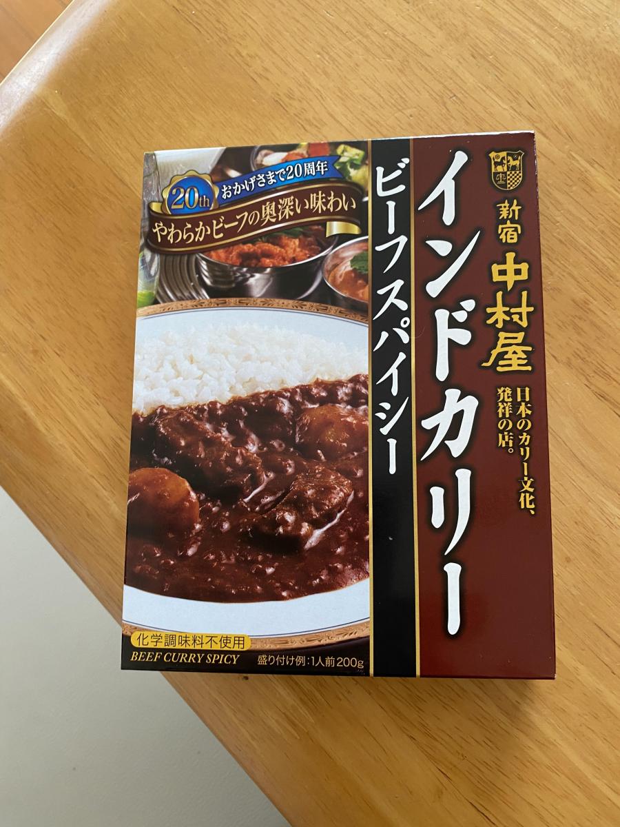 中村屋インドカリー ビーフスパイシーの商品ページ