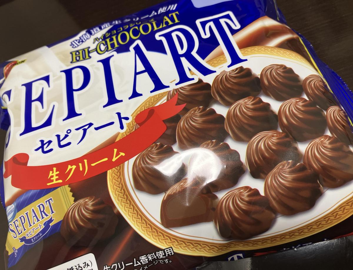 ブルボン セピアート生クリームの商品ページ