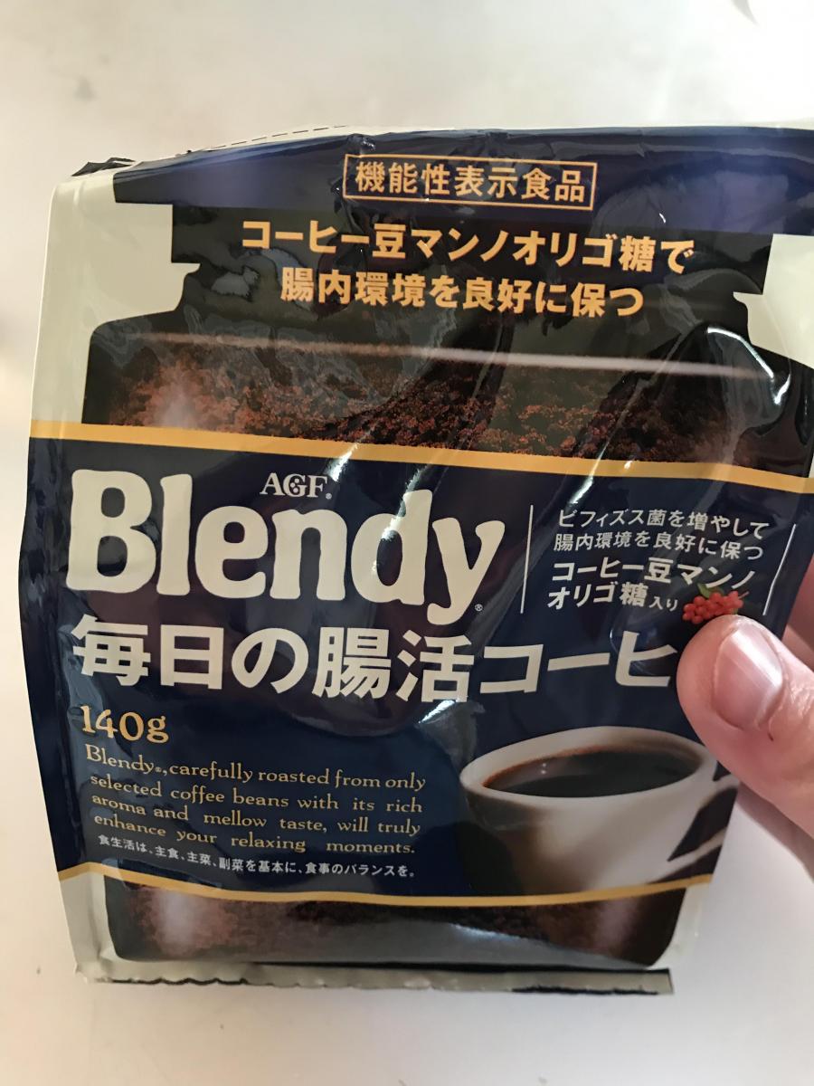 新品 AGF Blendy ブレンディ 毎日の腸活コーヒー 袋 140g x4個 - コーヒー