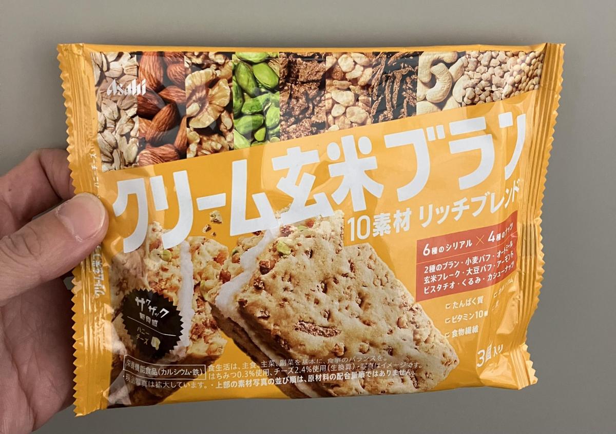 アサヒグループ食品 クリーム玄米ブラン リッチブレンド ハニーチーズ