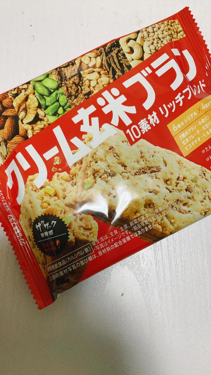 アサヒグループ食品 クリーム玄米ブラン リッチブレンド アーモンド